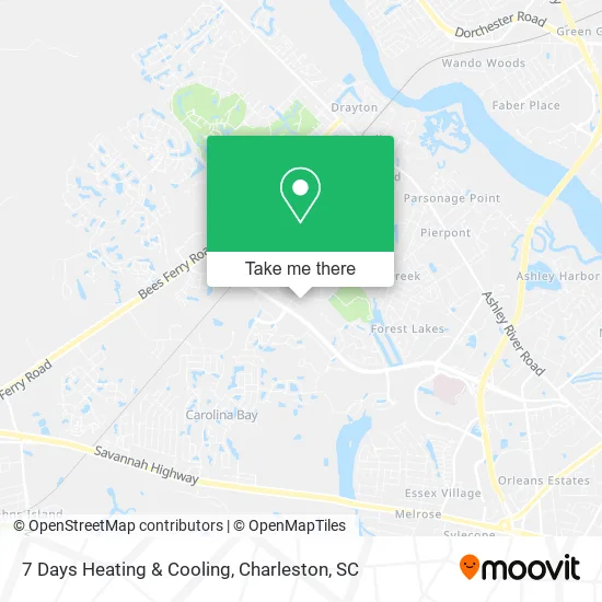 7 Days Heating & Cooling map