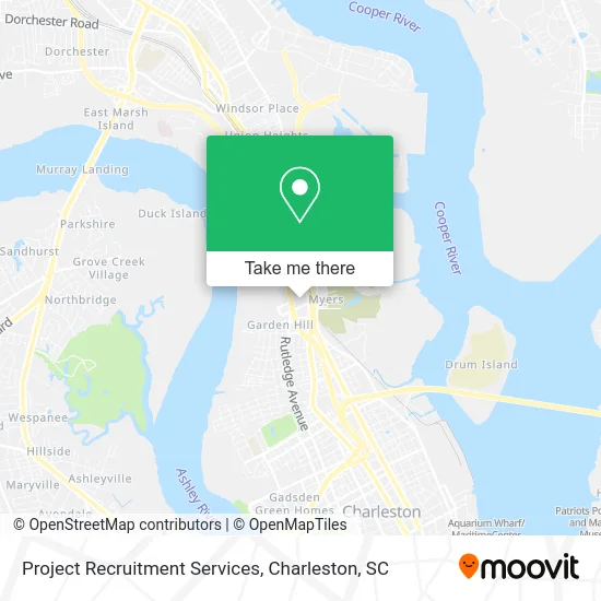 Project Recruitment Services map