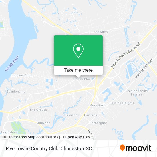 Rivertowne Country Club map