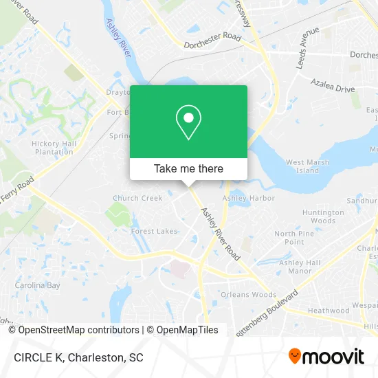 CIRCLE K map