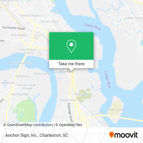 Mapa de Anchor Sign, Inc.