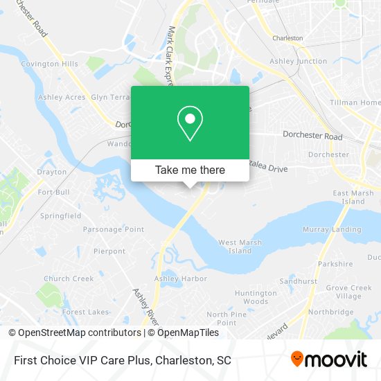 First Choice VIP Care Plus map