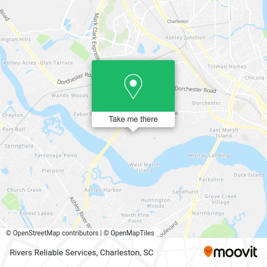 Rivers Reliable Services map