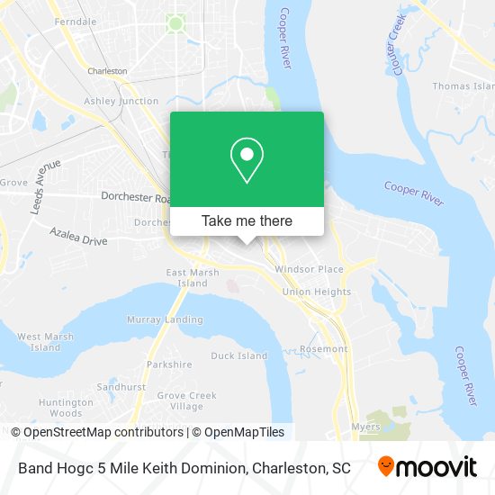 Band Hogc 5 Mile Keith Dominion map