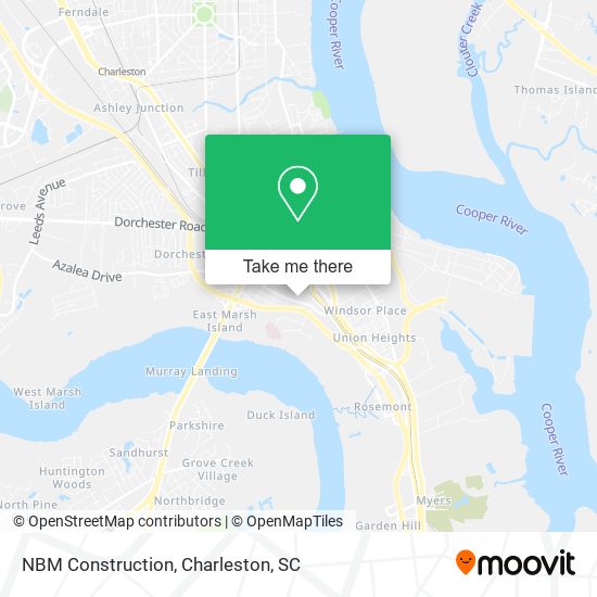Mapa de NBM Construction