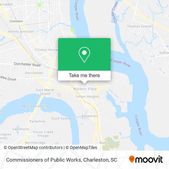 Mapa de Commissioners of Public Works