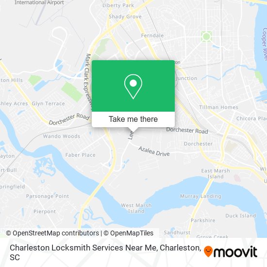 Charleston Locksmith Services Near Me map