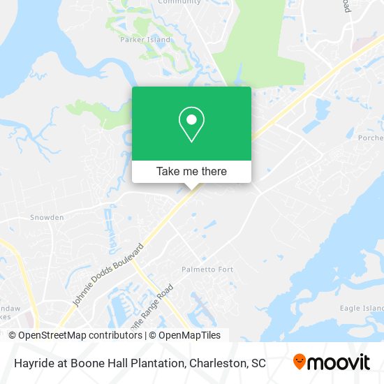 Mapa de Hayride at Boone Hall Plantation