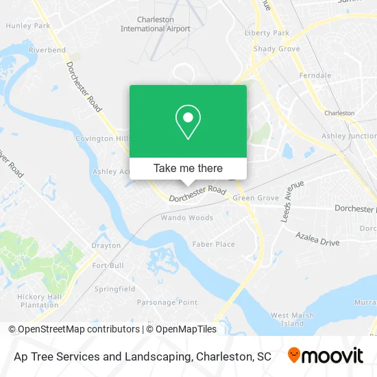 Mapa de Ap Tree Services and Landscaping