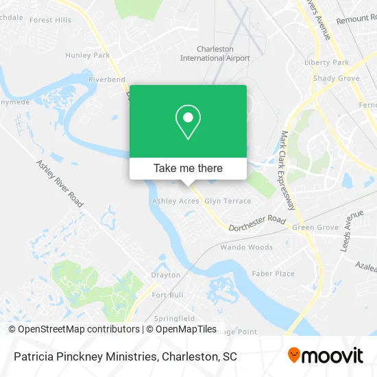 Mapa de Patricia Pinckney Ministries