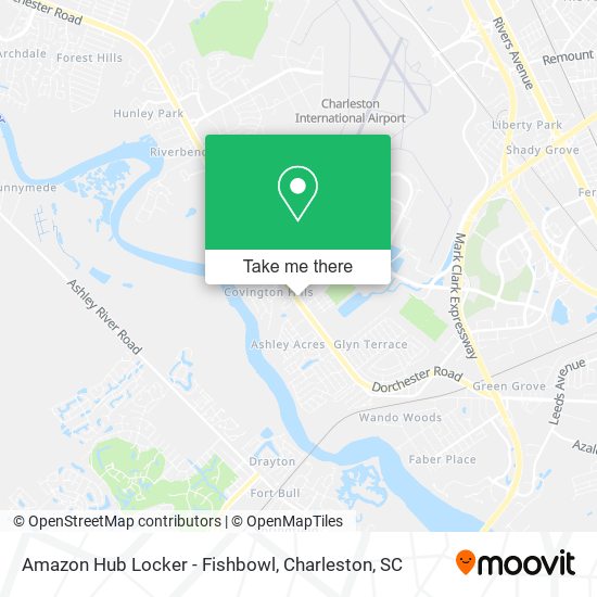 Amazon Hub Locker - Fishbowl map