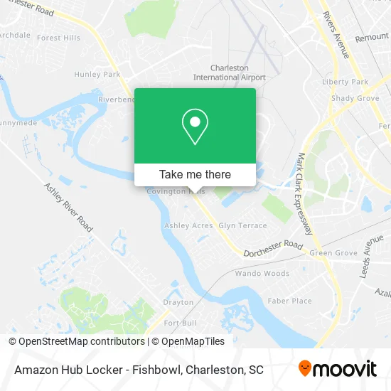 Mapa de Amazon Hub Locker - Fishbowl