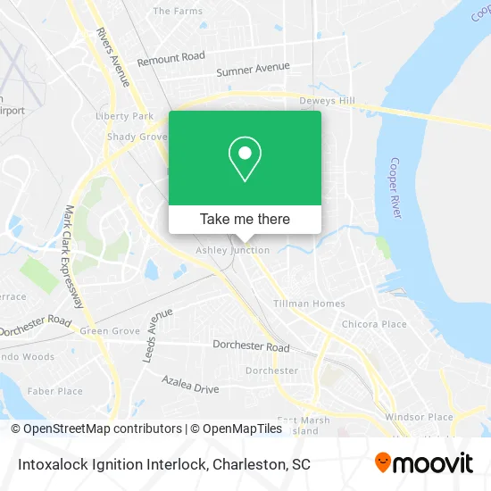 Intoxalock Ignition Interlock map