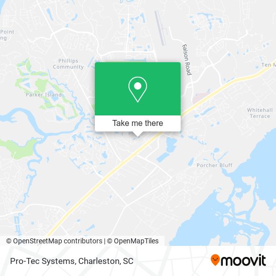Mapa de Pro-Tec Systems