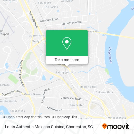 Mapa de Lola's Authentic Mexican Cuisine