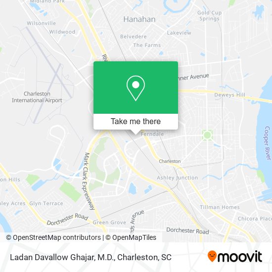 Ladan Davallow Ghajar, M.D. map