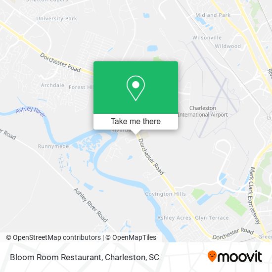 Bloom Room Restaurant map
