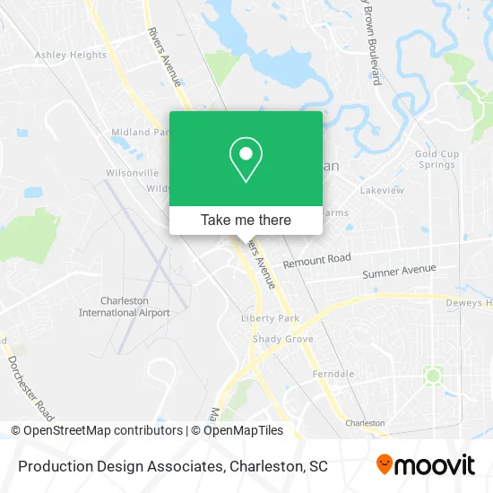 Mapa de Production Design Associates