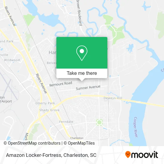 Amazon Locker-Fortress map