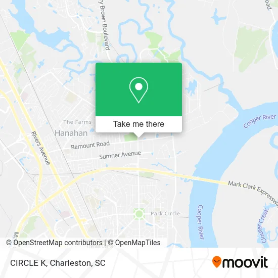 CIRCLE K map