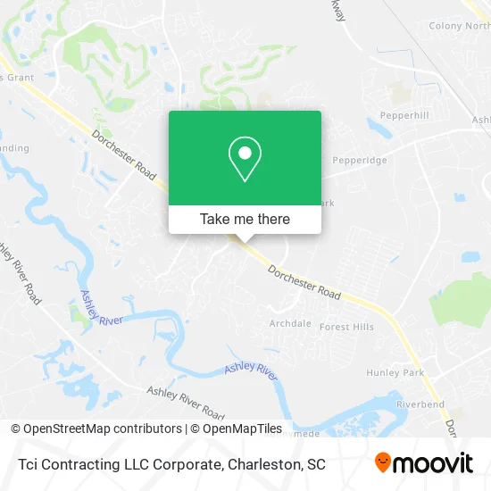 Tci Contracting LLC Corporate map