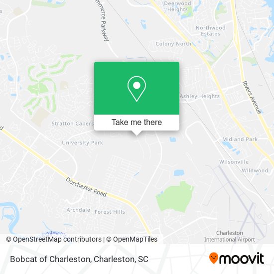 Mapa de Bobcat of Charleston