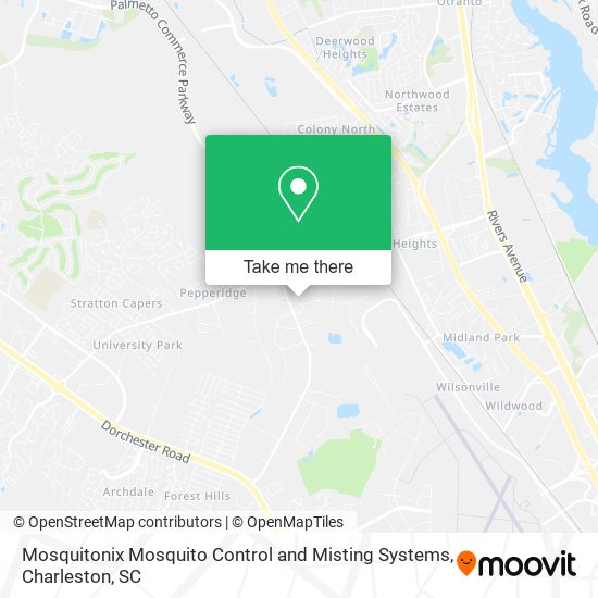 Mosquitonix Mosquito Control and Misting Systems map