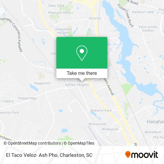 Mapa de El Taco Veloz- Ash Pho