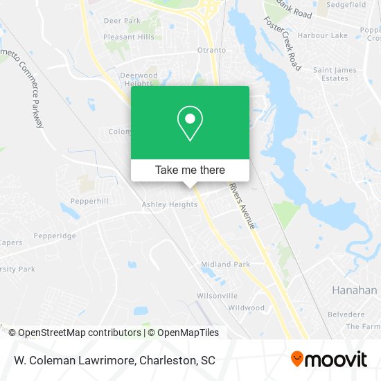 Mapa de W. Coleman Lawrimore