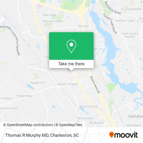 Thomas R Murphy MD map
