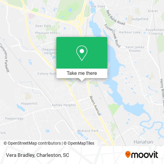 Mapa de Vera Bradley
