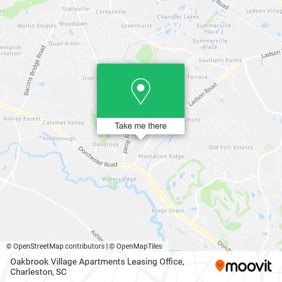 Oakbrook Village Apartments Leasing Office map