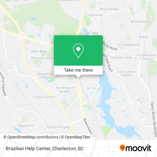 Brazilian Help Center map