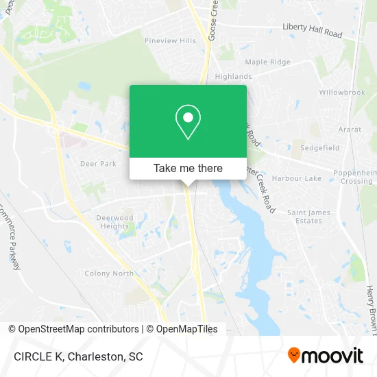 CIRCLE K map