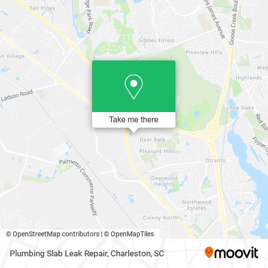 Plumbing Slab Leak Repair map