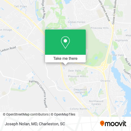 Mapa de Joseph Nolan, MD