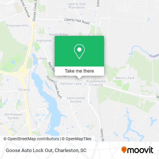 Goose Auto Lock Out map