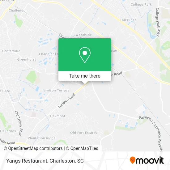 Yangs Restaurant map