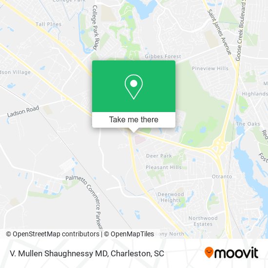 Mapa de V. Mullen Shaughnessy MD