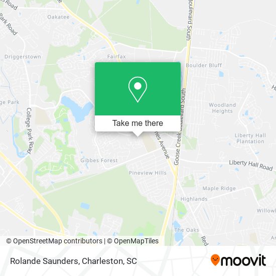 Rolande Saunders map