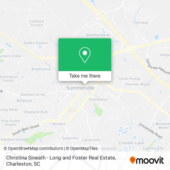 Mapa de Christina Sineath - Long and Foster Real Estate