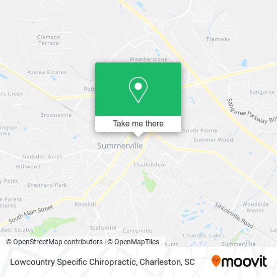 Lowcountry Specific Chiropractic map