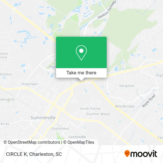 CIRCLE K map