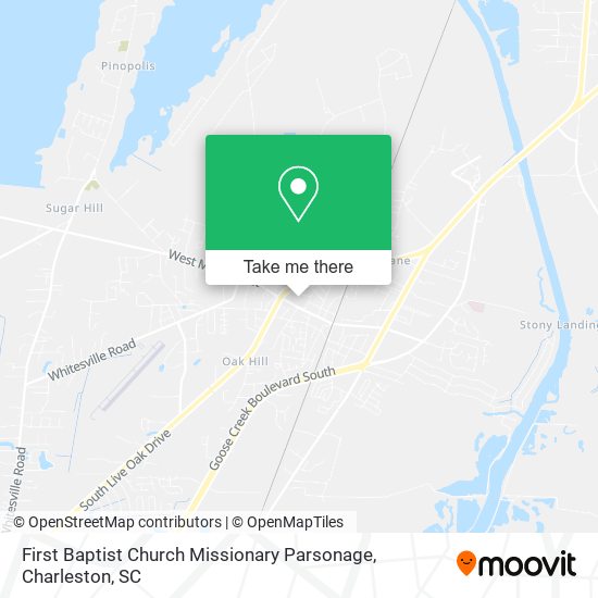 First Baptist Church Missionary Parsonage map