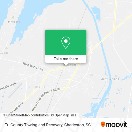 Tri County Towing and Recovery map