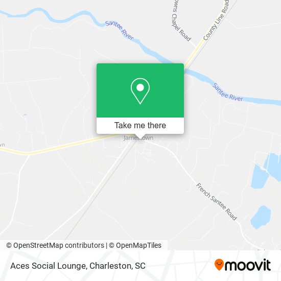 Aces Social Lounge map