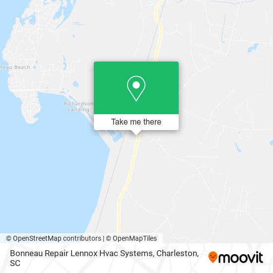 Bonneau Repair Lennox Hvac Systems map