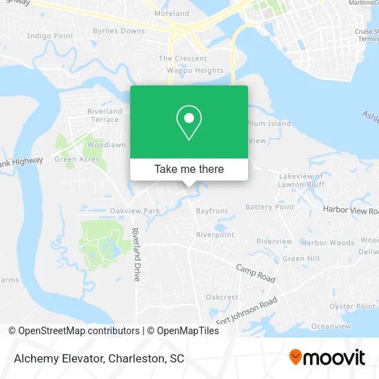 Alchemy Elevator map