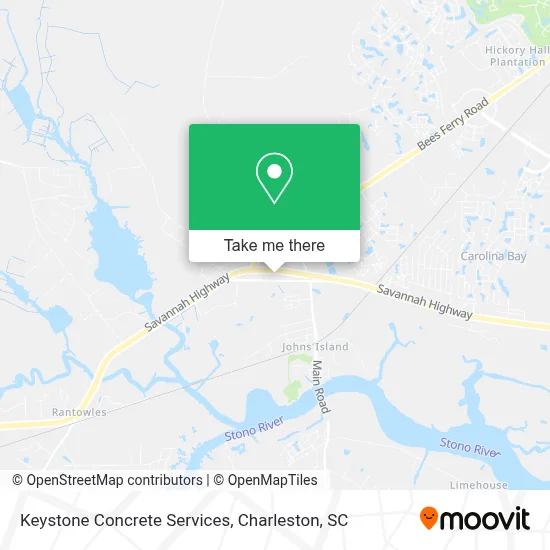 Keystone Concrete Services map