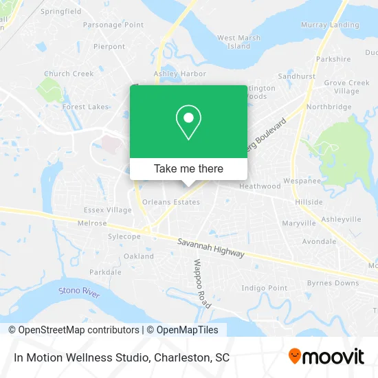 In Motion Wellness Studio map